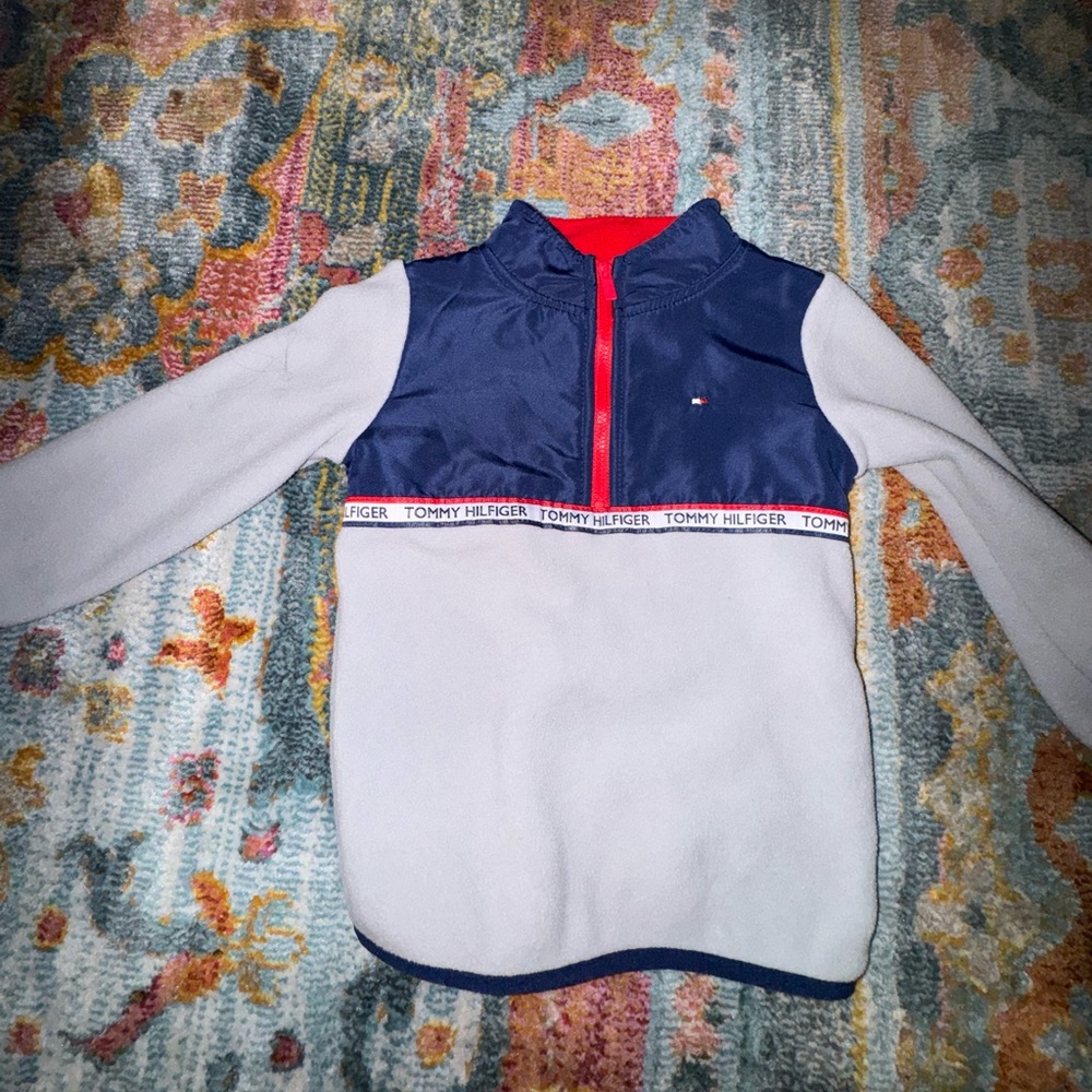 TOMMY HILFIGER vintage kids fleece